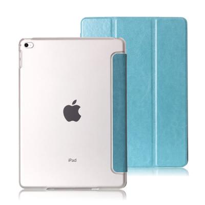 China PU Leather With Clear PC Back Case For iPad Air2 for sale