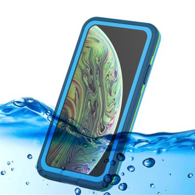 China Scratch Proof High Definition PET For iPhone XS Waterproof Case PC+TPU+PET Mobile Phone Snowproof Cover for sale