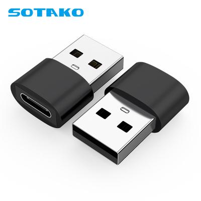 China Mobile Phone Types SOTAKO USB2.0 A Male To USB Type C Female Adapter for sale