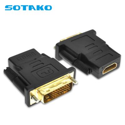 China LAPTOP SOTAKO DVI24+1 Male To Female 1080P HDTV Adapter Support Bi-Directional for sale