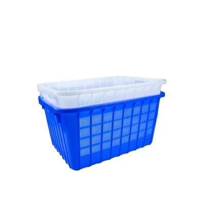 China Price Competitive Plastic Mesh Vegetable / Fruit Storage Basket With Metal Handle for sale