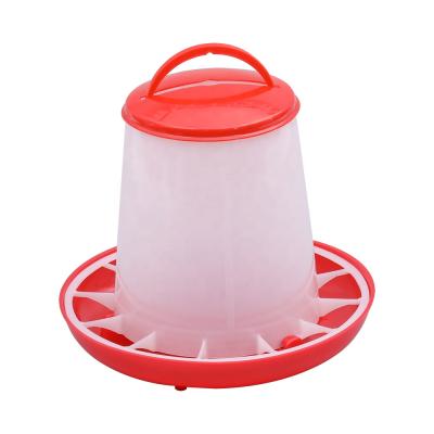 China Reduces Waste / Feed Savings Breeding Cost Wholesale 3KG Various Sturdy Plastic Colors Manual Plastic Poultry Chicken Feeder For Transitioning Chick for sale