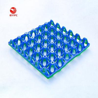 China Stackable Plastic Egg Tray 30 Cells Various Agriculture Transport Pallet Egg Tray For Chicken Duck for sale