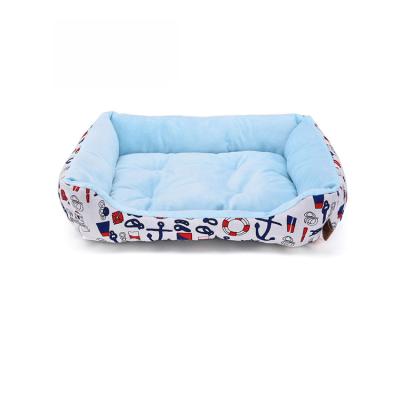 China Sustainable Hot Selling Cheap Good Looking Mechanical Pet Bed PP Cotton Pet Bed for sale