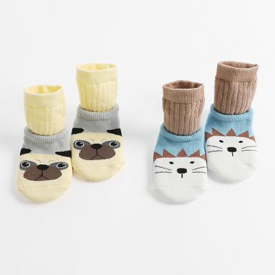 China Cartoon Cute QUICK DRY Animal Cotton Stock Winter Anti Slip Baby Socks Thick Warm Cute Baby Socks QUICK DRY QUICK DRY for sale