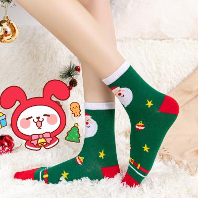 China Wholesale Christmas Atmosphere Christmas Large Size Sock Socks Christmas Atmosphere Christmas Socks 2021 for sale