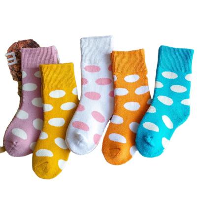 China Little sweet summer polka dot plaid socks for girls for sale