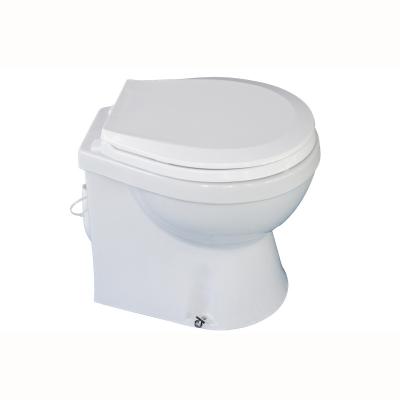 China Double-Flow Pump RV Camper Trailer Bowl for Marine Yacht Electric Toilet for sale