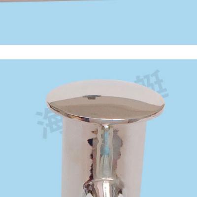 China Boat Hardware Fitting 316 Stainless Steel Mirror Polishing Marine Hardware V Type Horn Terminal for sale