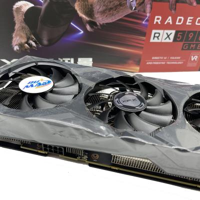 China Workstation Rumax Best Quality AMD Radeon XFX RX590 8G GDDR5 Graphics Card for sale