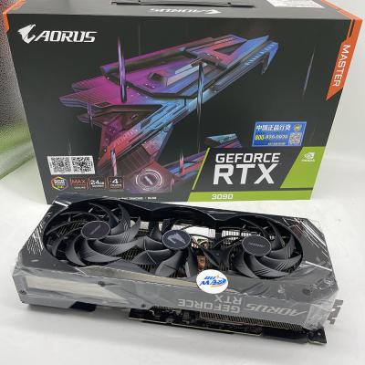 China Brand New Rumax High Performance MSI RTX 3090 3X 24G OC Gaming Graphics Card Gigabyte Aorus Master 3090 Workstation for sale