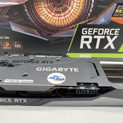 China Workstation Rumax New Arrival GIGAOCTE RTX 3060 GAME OC 12GB Graphics Card In Stock for sale