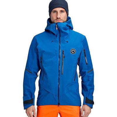 China Popular Tracksuit GORETEX3L Breathable Waterproof PRO Hood Mountaineering Jacket Adjustable Rip-Stop for sale