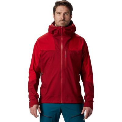 China New Mountain 30D Backcountry GORETEX3L Fashionable QUICK DRY Nylon Waterproof Breathable Climbing Jacket for sale