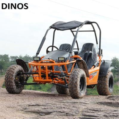 China 2 Seats Cheap 149CC 4 Seats Gasoline Engines 12V 9Ah Cross Buggy 4 Wheel Off Road Pedal Racing Go Kart For Adults Sale 22 x 7 10 - 10/22 x 10 - for sale