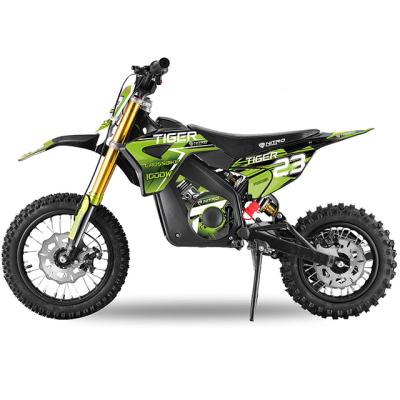 China MTX Mototrax 10/12 Inch Dirt Bike 1450x600x900 Tiger 1000W 36V Electric Dirt Bike Kids Motorcycle for sale