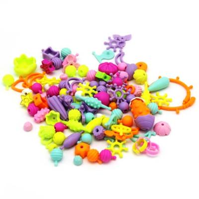 China Top Selling Plastic Guaranteed Quality Pop Beads Educational Toys Kids for sale