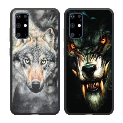 China Eco-friendly Wolf Head Matte Soft TPU Cell Phone Case Cover For Samsung Galaxy S20 PLUS for sale