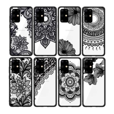 China Mandala Lace Flower Shockproof Cell Phone Case For Samsung Galaxy S20 PLUS for sale