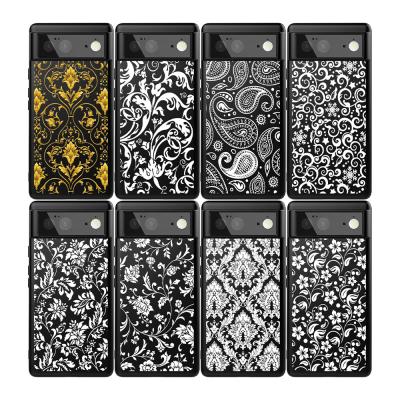 China Palace Decoration Shockproof Flower TPU Lace Matte Phone Case For Google Pixel 6 for sale