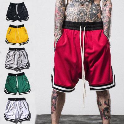 China Breathable Men's Athletic Workout Shorts 2021 Running Moco Bodybuilding Lightweight Gym Basketball Shorts With Pockets for sale