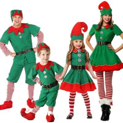 China 2021 Peter Pan Halloween Cosplay Costume Winter Family Clothing Christmas Suits Anti-UV Dress Up Dress Gift For Kids Adults for sale