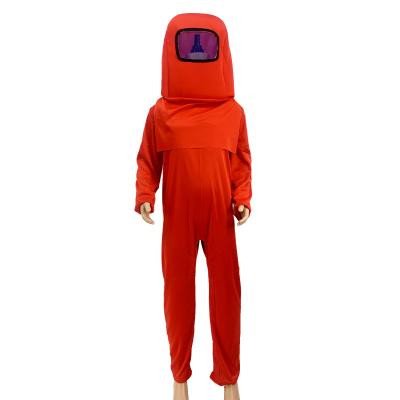 China Kids Size To Jumpsuit Adult Astronaut Game Anime Size Space Cosplay Costume Multicolor Jumpsuit Set Role Play For Kids Children for sale