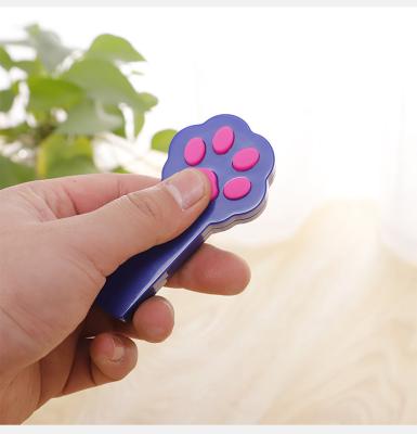 China 2022 Hot Selling Viable Amazon Footprint Shape Pet Laser Light Dog Toys for sale