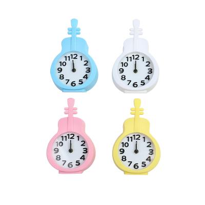 China New Arrival Minimalist Alam Smart Clock For Kids Guitar 3d Clock Wholesale Digital Alarm for sale