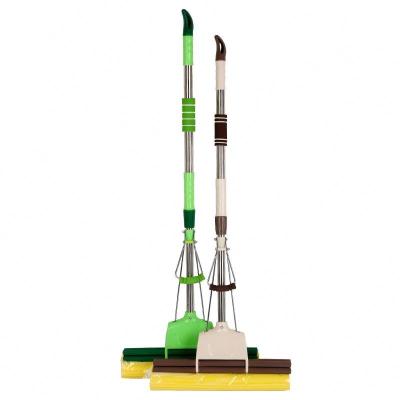 China Sustainably Popular Selling Broom Dust Broom Porcelain Broom Easy Clean Floor for sale