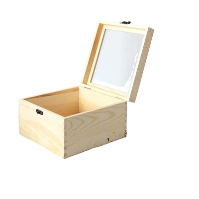 China Handmade Natural Wooden Tea Gift Box Packaging Gift Box for sale