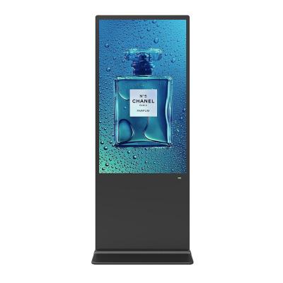 China Indoor LCD Indoor Commercial Digital Signage HD Stand Floor Indoor Advertising Screen Machine for sale