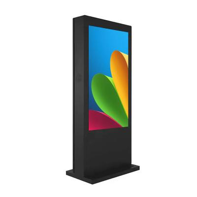 China Outdoor Multi-size Inch OEM/ODM YUWO Outdoor HD Advertise Display Screen Waterproof Commercial Digital Signage for sale