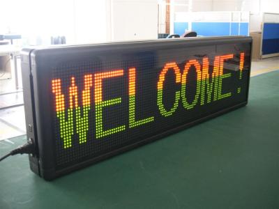 China F3.75 Electronic Red Green Blue Yellow White Scrolling LED Sign High Brightness , Modular LED Display for sale