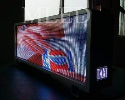 China Customized Double Side Full Color P5 Taxi Top LED Display for Outdoor zu verkaufen