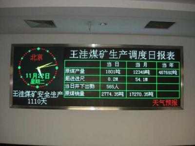 China Modular Matrix Message 2R1G Tri Color Led Display Screen P16 10mm Pixel Pitch for sale