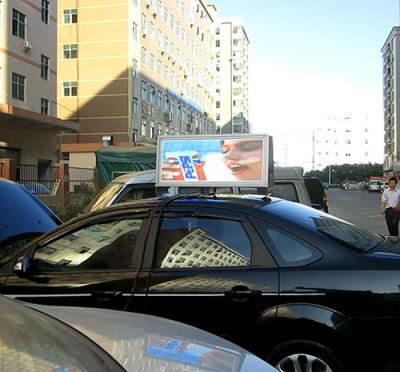 Cina il bus senza fili dei lati del doppio di colore pieno dell'esposizione di LED del taxi di 3G Wifi ha condotto lo schermo di visualizzazione in vendita