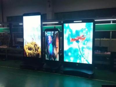 China Geführtes Mietaluminiumkabinett des Digital-Plakatwerbungs-Spielers 55inch P3 zu verkaufen