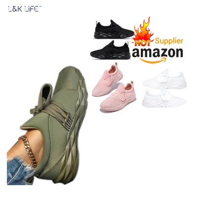 China The latest women's sneakers fashion sports shoes women's shoes women's shoes lightweight high quality ladies sneakers for sale