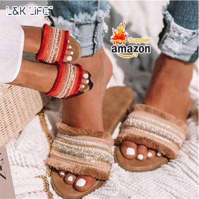 China Around 2021 female shoes new summer sandals colorimetric female large size sandals women for sale