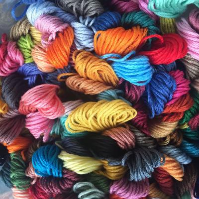 China Europe 150 Different Colors Cotton Floss Embroidery Thread Chinese Double Cross Stitch 8.7yds 100% DMC Cotton Mercerized for sale