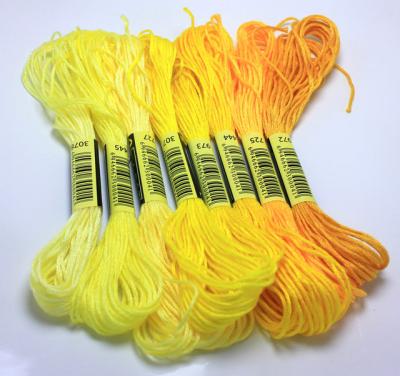 China 112pcs/bag 8m Europe Embroidery Threads Cross Stitch Threads Opens Skeins Embroidery Floss Floss Kit DIY Sewing Tools for sale