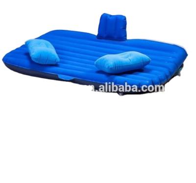 China Soft Assembled Comfortable Cheap Inflatable Inflatable Folding Portable Mattress PVC Car Mattress Car Air Bed Foldable for sale