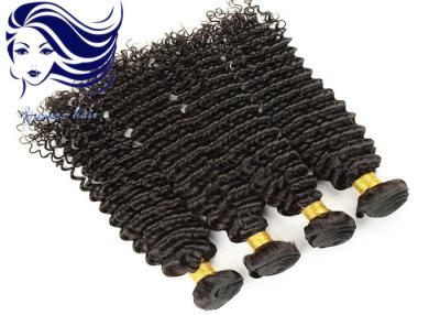 China Inclino las extensiones brasileñas del pelo de la Virgen, extensiones brasileñas del pelo rizado en venta