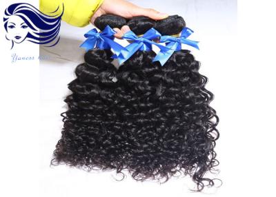 China Cabelo malaio da onda profunda de trama malaia do corpo das extensões do cabelo não processado à venda