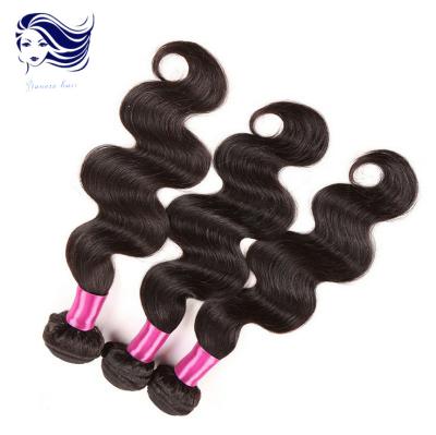 China Grado peruano del pelo negro 8A de las extensiones del pelo de la Virgen de la onda del cuerpo 12 pulgadas en venta