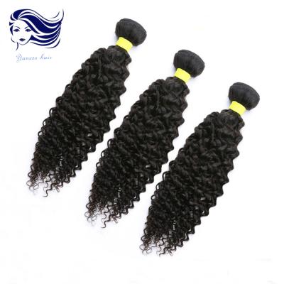 China emaranhado cambojano Jerry preto natural livre do cabelo do Virgin 24inch encaracolado à venda