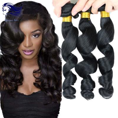 China Negro natural de la trama de Remy de la Virgen del pelo flojo camboyano doble humano de la onda en venta