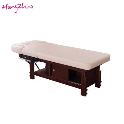 China Modern luxury thai spa bed beauty design wholesaler massage trade table for sale