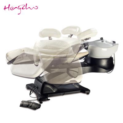 China Modern Professional Hairddressing Series Shampoo Chair With 2 Motors for sale